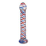 American Twist Glass Dildo