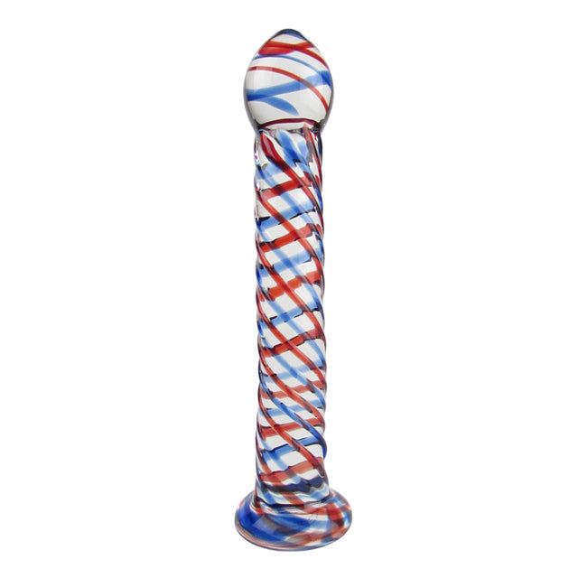 American Twist Glass Dildo