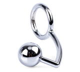 Metal Anal Hook Cock Ring 