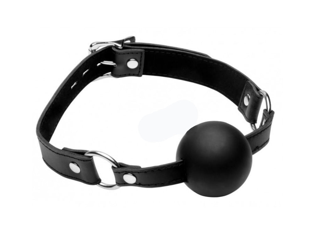 Black Bdsm Gag Ball