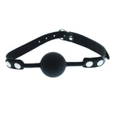 Black Silicone Gag Ball