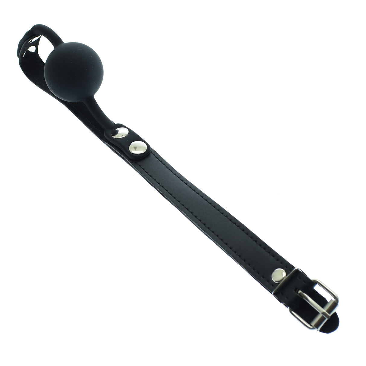 Black Silicone Gag Ball