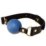 Blue Bdsm Gag Ball