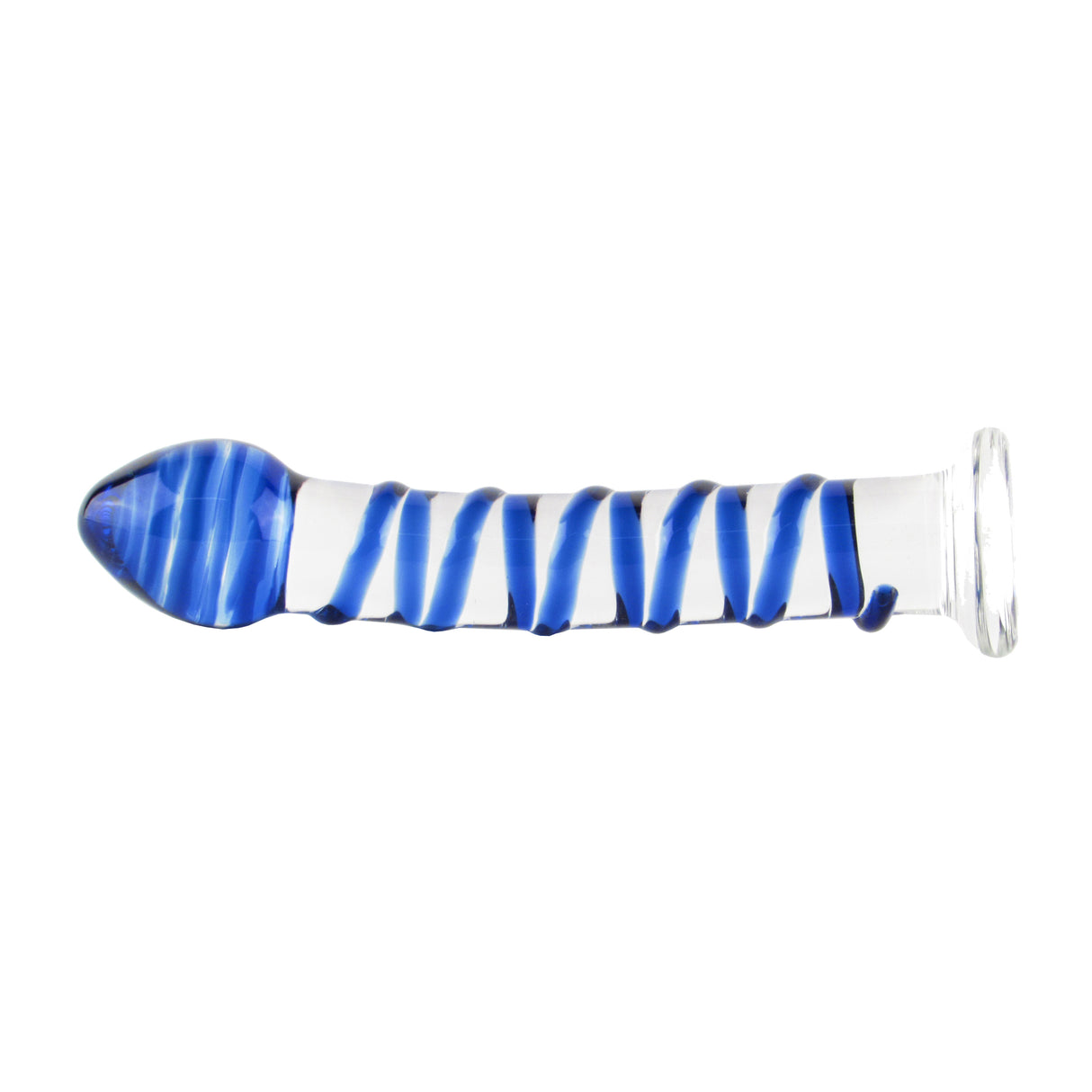 Blue Glass Dildo