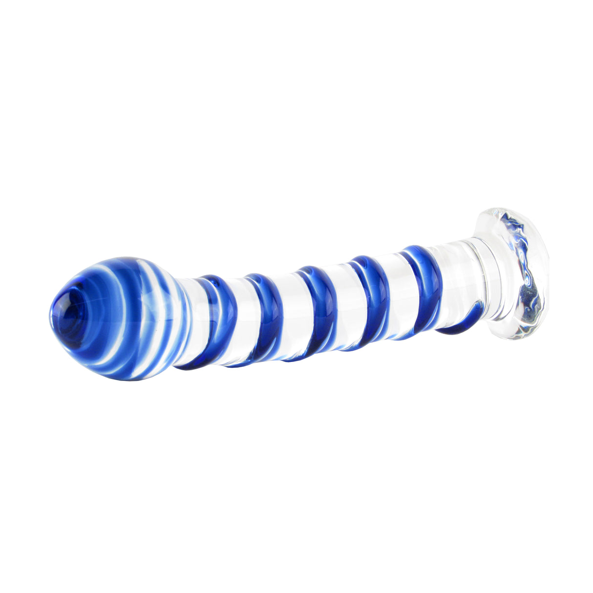 Blue Glass Dildo