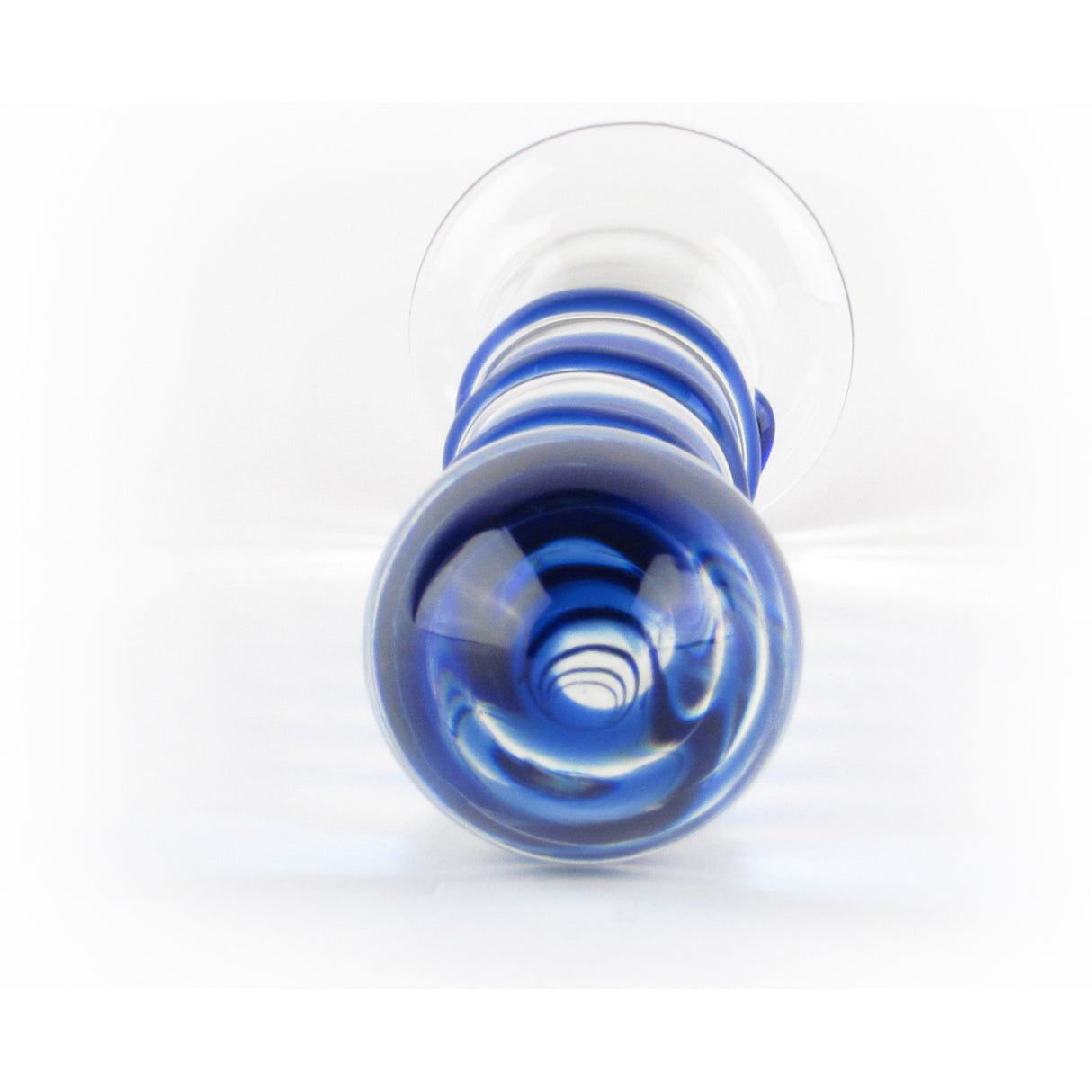 Blue Glass Dildo