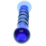 Deep Blue Glass Dildo