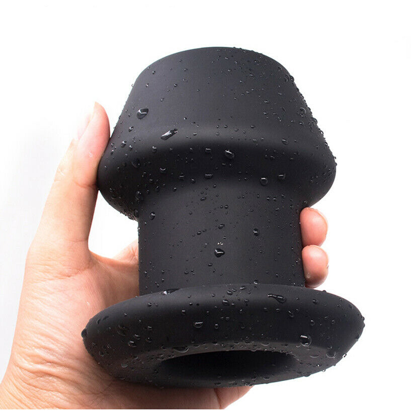 Extreme Silicone Hollow Anal Plug