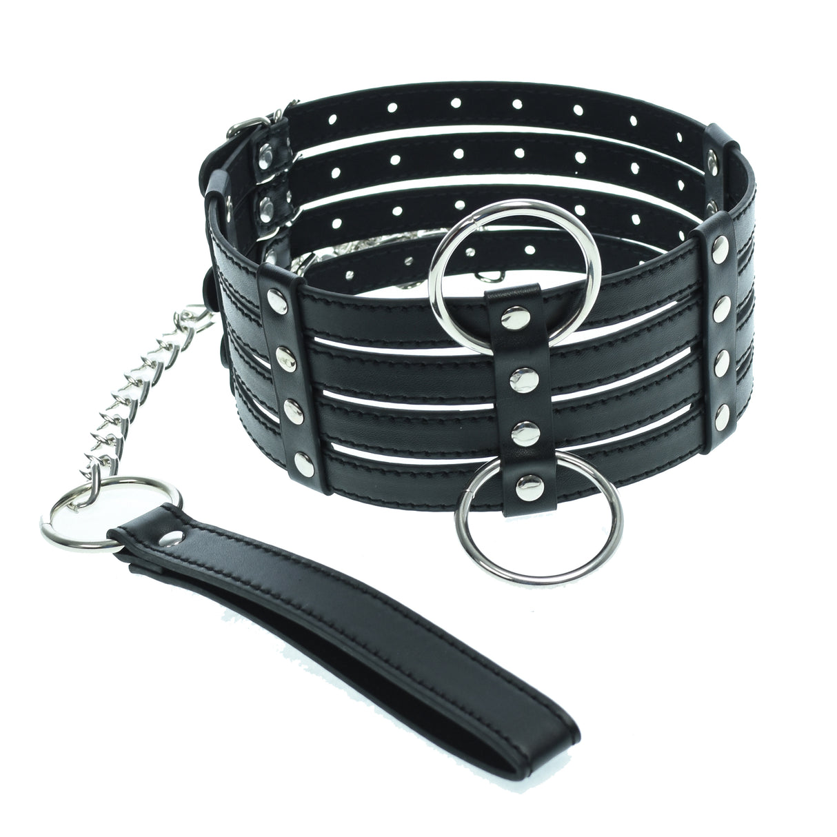 Four Layer Bdsm Neck harness Choker 