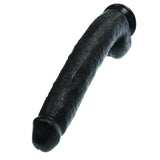 17 Inch Giant Monster Black Dildo