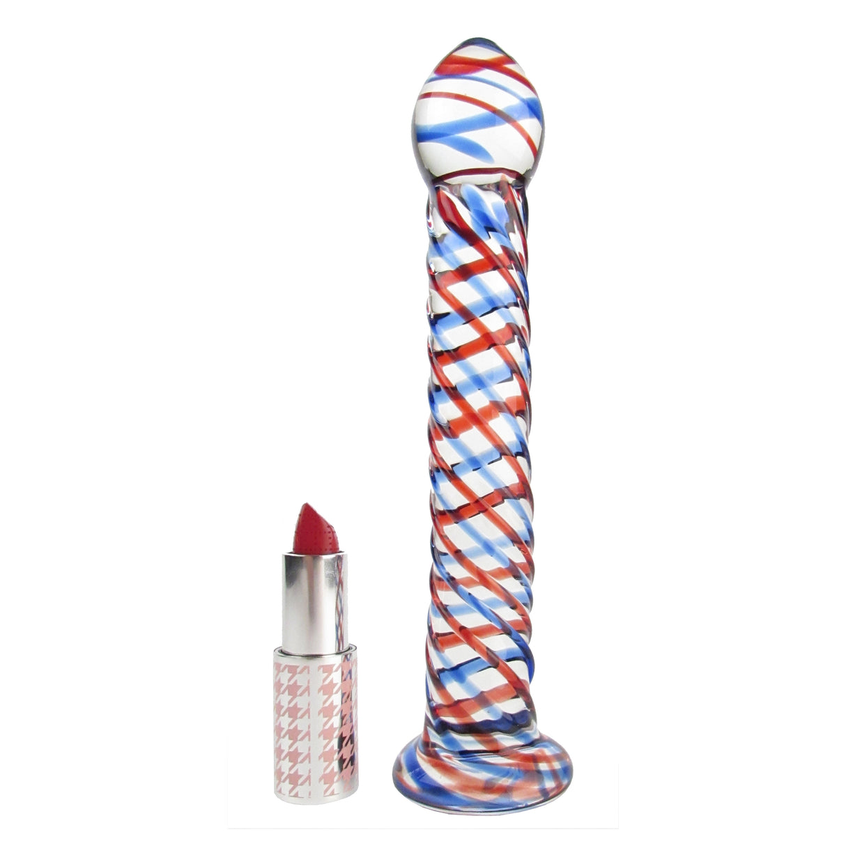 Glass Dildo American Twist