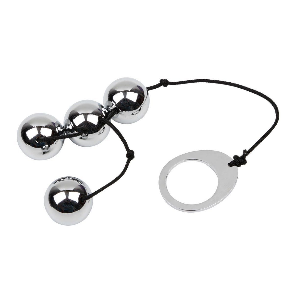 heavy duty metal anal beads