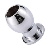 Large Aluminum Alloy Hollow Anal Plug