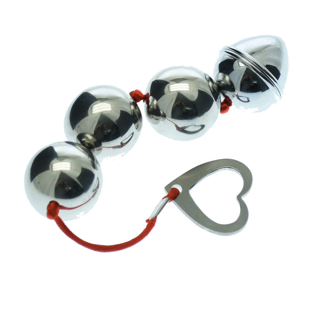 Metal Anal Beads | Best Anal Sex Toys Beads | KinkOrder | – kinkOrder  Bondage Restraints & Fetish Gear