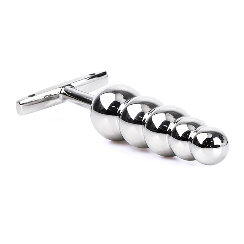 Metal Anal Beads Dildo