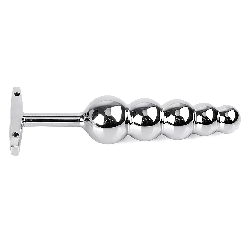 Metal Anal Beads Dildo