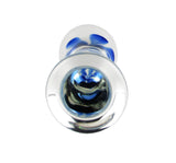 morning glory glass dildo base