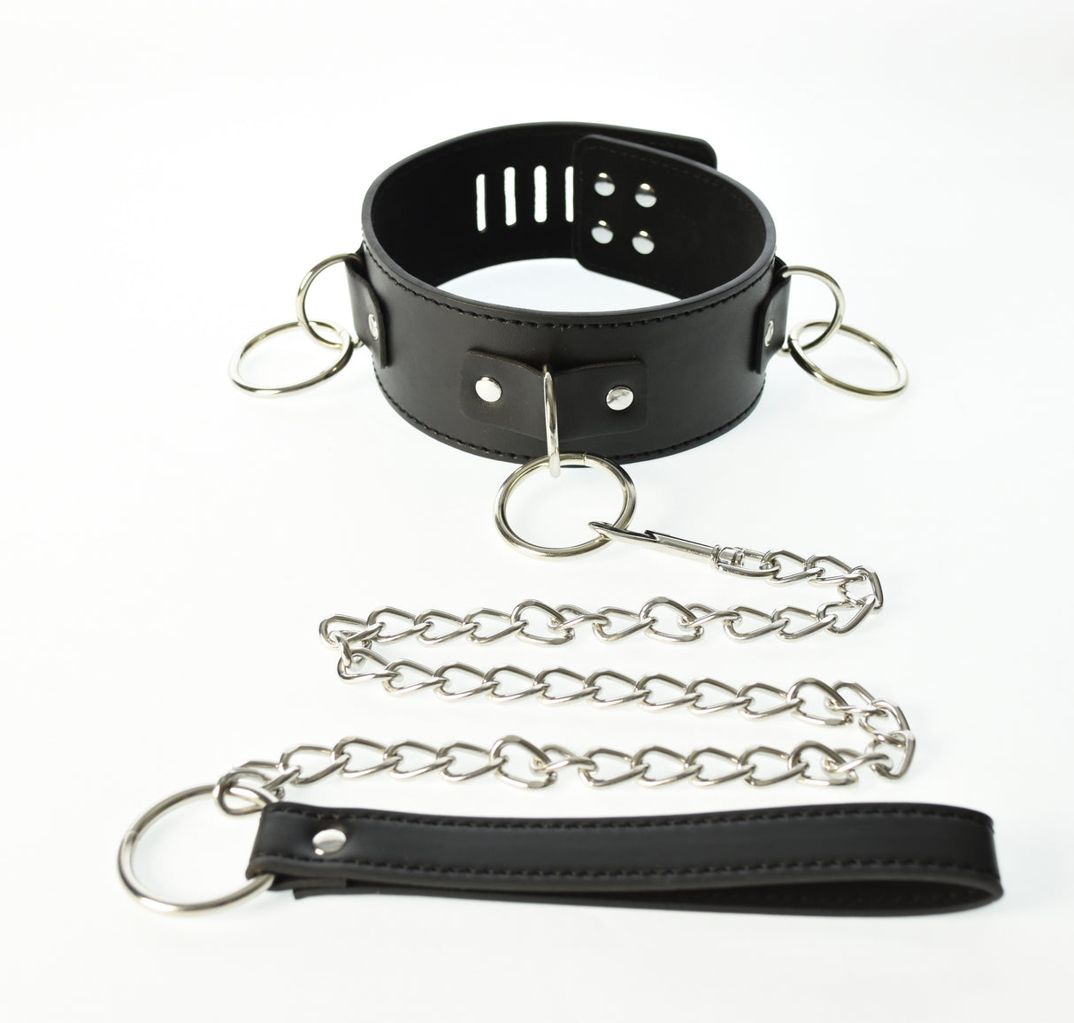 Bdsm Slave Neck Collar With D Link Attachments