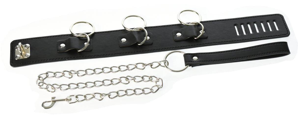 Bdsm Slave Neck Collar With D Link Attachments