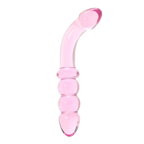 Pink G Spot Glass Dildo