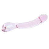 Pink Heart Glass Dildo