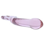 Pink Heart Glass Dildo