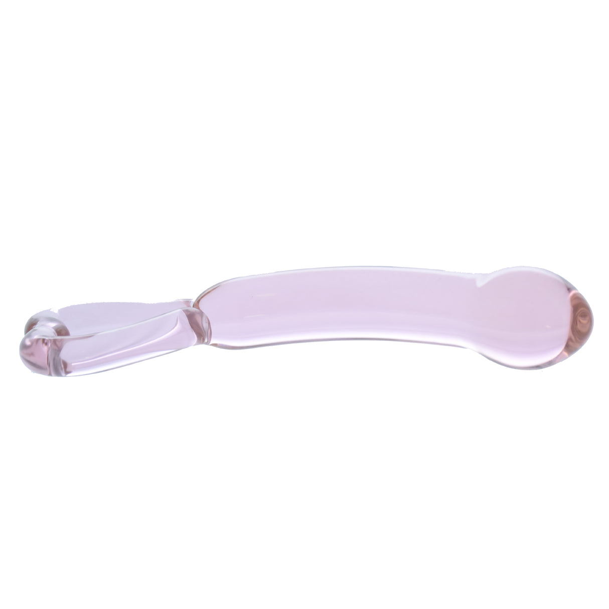 Pink Heart Glass Dildo