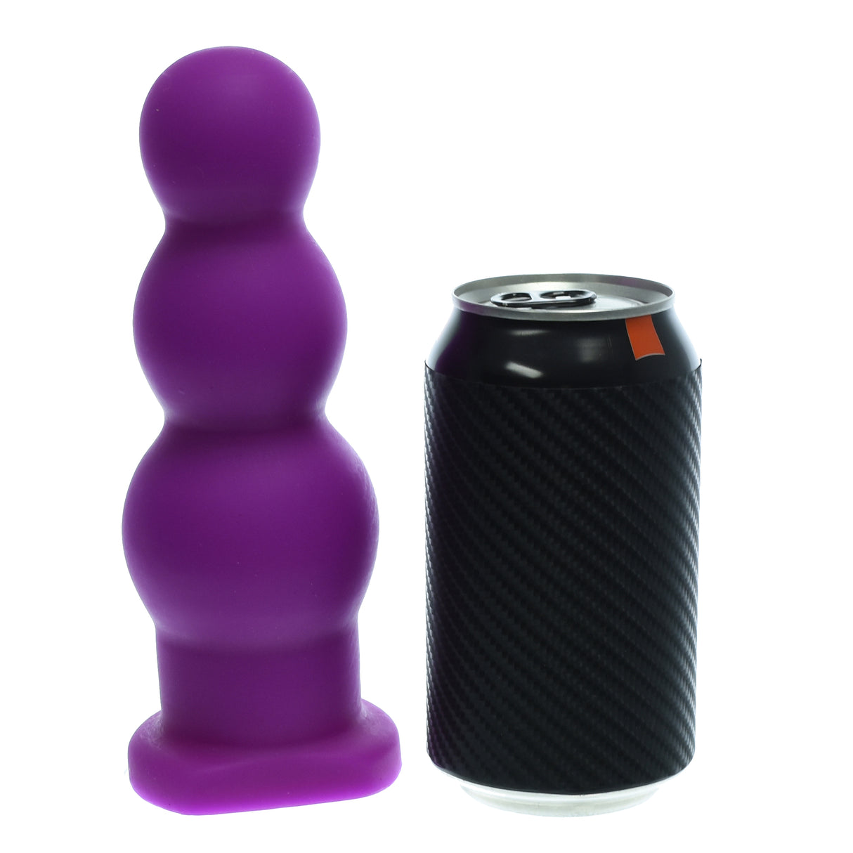 Pro Girthy Purple Silicone Anal Dildo