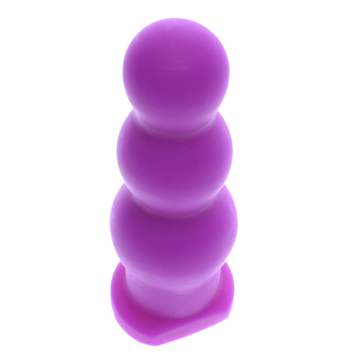 Pro Girthy Purple Silicone Anal Dildo