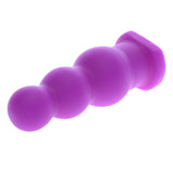 Pro Girthy Purple Silicone Anal Dildo