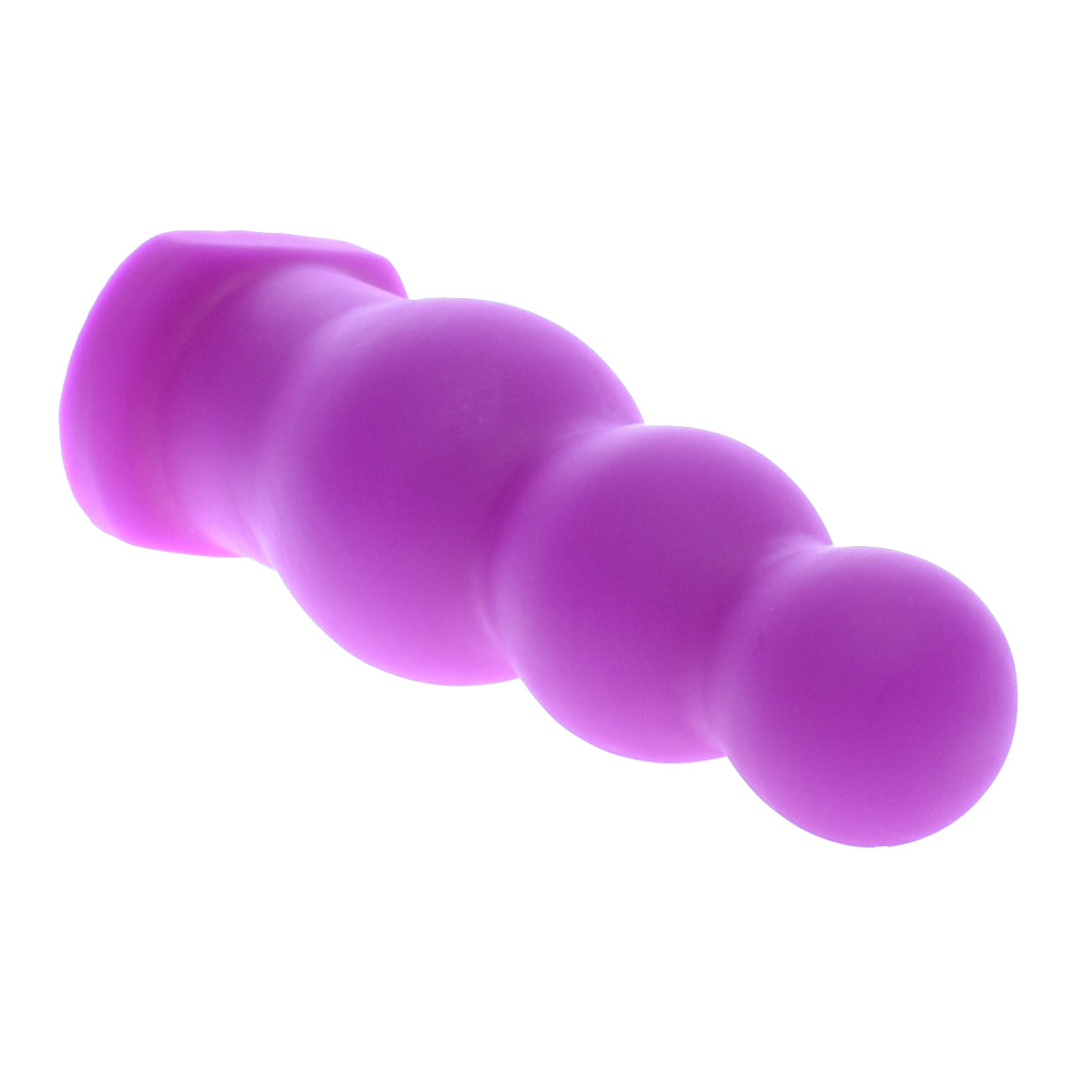 Pro Girthy Purple Silicone Anal Dildo