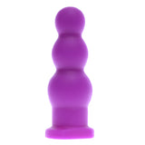 Pro Girthy Purple Silicone Anal Dildo