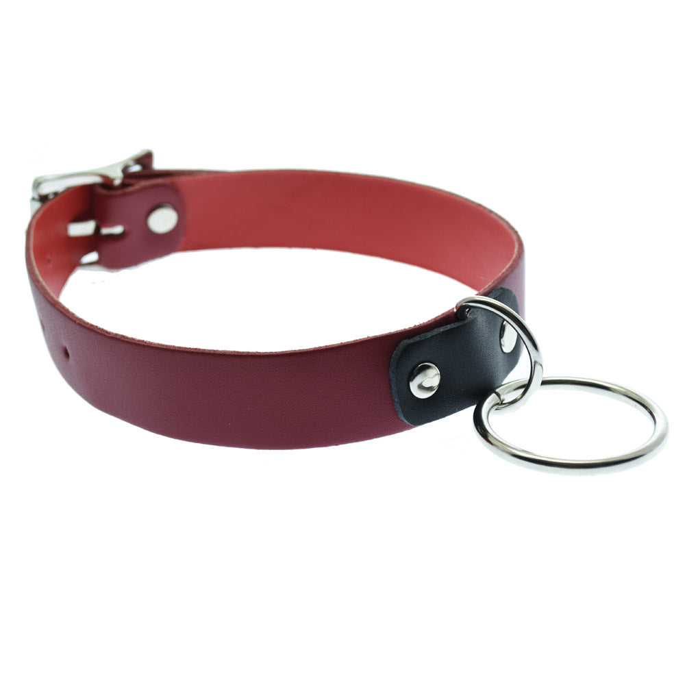 Red PVC Neck Collar