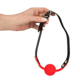 Red Silicone Gag Ball