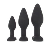 Silicone Anal Butt Plug Training Set