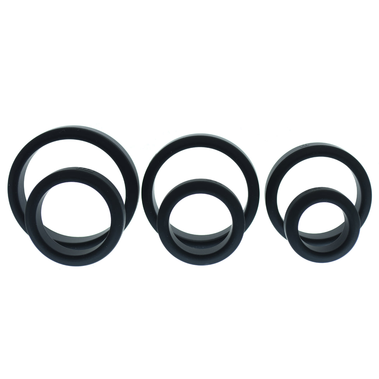 Silicone Cock Ring Set Six Pack