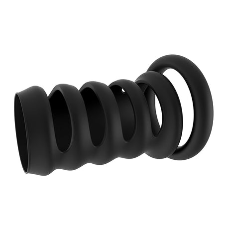 Slit Sleeve Silicone Cock Ring