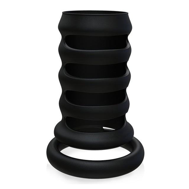 Slit Sleeve Silicone Cock Ring