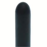 8 Inch Smooth Black Silicone Dildo