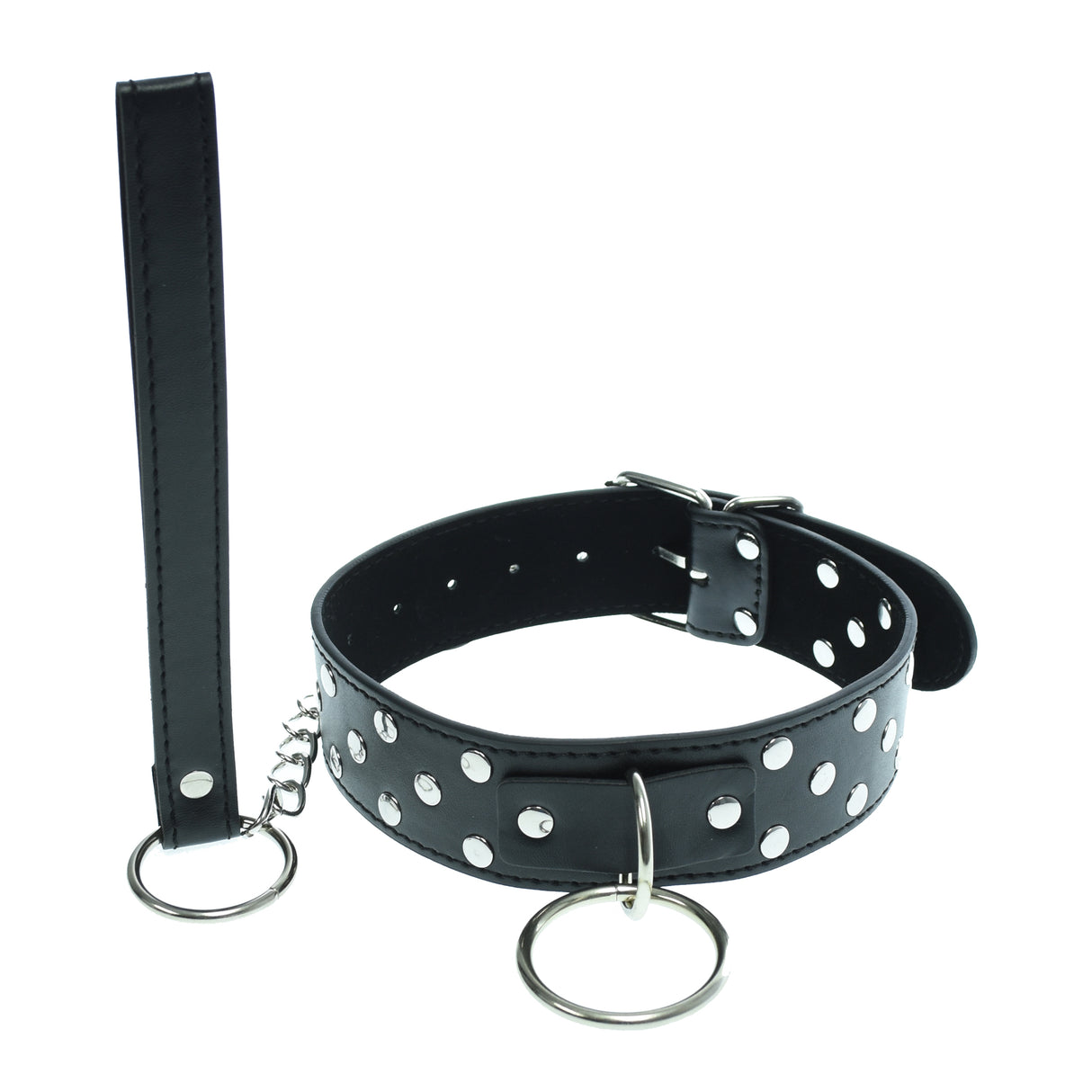 BDSM Studded Leather Collar