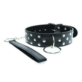 BDSM Studded Leather Collar