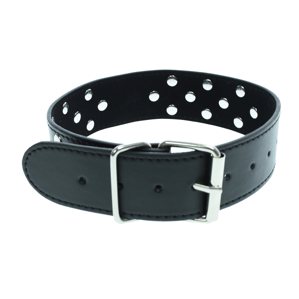 BDSM Studded Leather Collar