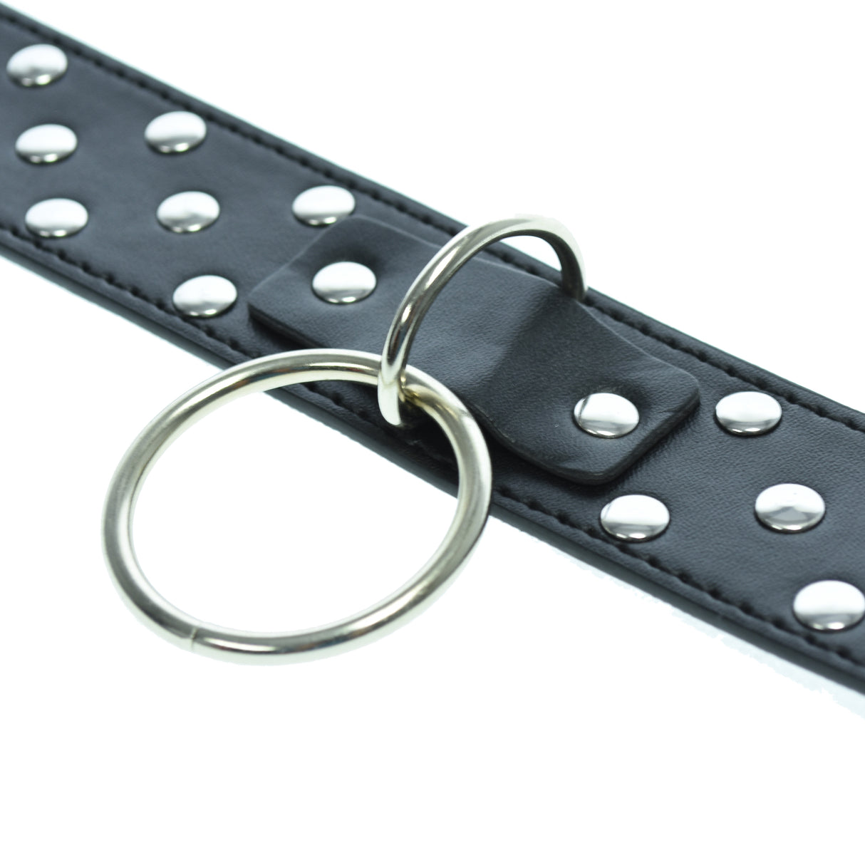 BDSM Studded Leather Collar