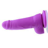 Thick Purple Silicone Dildo