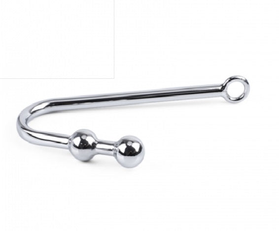 2 Ball Heavy Duty Metal Anal Hook