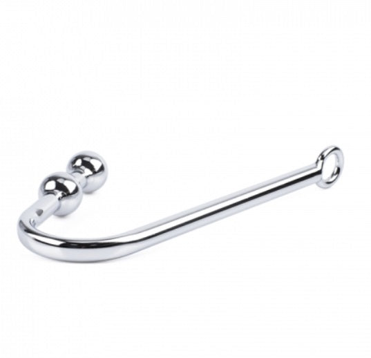 2 Ball Heavy Duty Metal Anal Hook