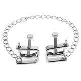 Vise Style Nipple Clamps With Chain