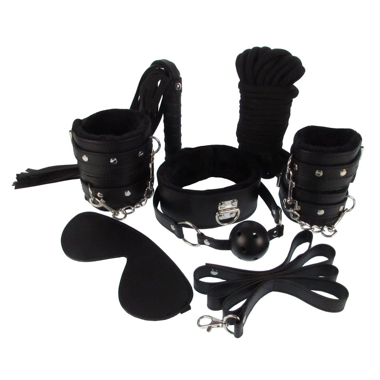 X 7 Bondage Restraint Bdsm Kit